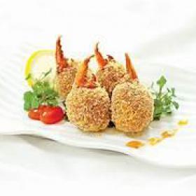 CÀNG CUA BÁCH HOA - Golden Fried Stuffed Crab Claws 
